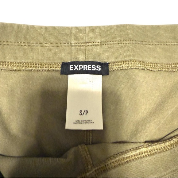 Moto Jeggings |Small |Army Green|Express | waist 28” Rise 10” Inseam 28” - Picture 2 of 7